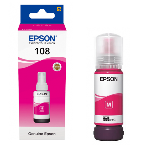 Mực in Epson 108 EcoTank Magenta Ink Bottle